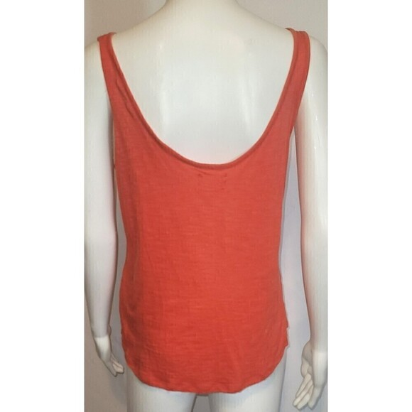 Zara Trafaluc Red Sleeveless Zipper Pocket Tank Top Size M - Picture 4 of 11